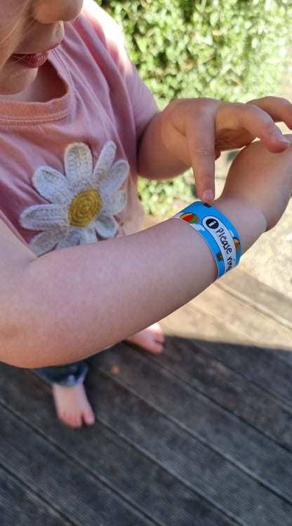 Kids ID bracelets