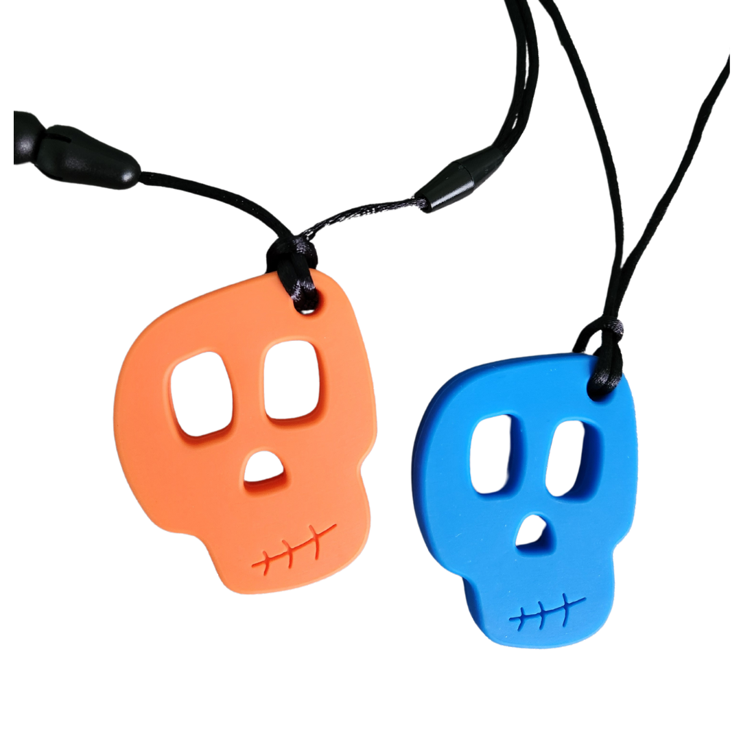 Sensory necklace - Skull