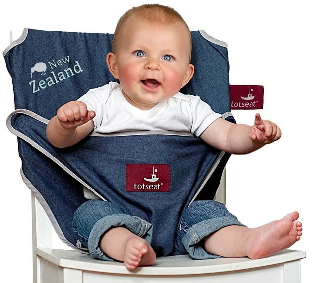 Totseat - Travel Highchair - NZ Denim