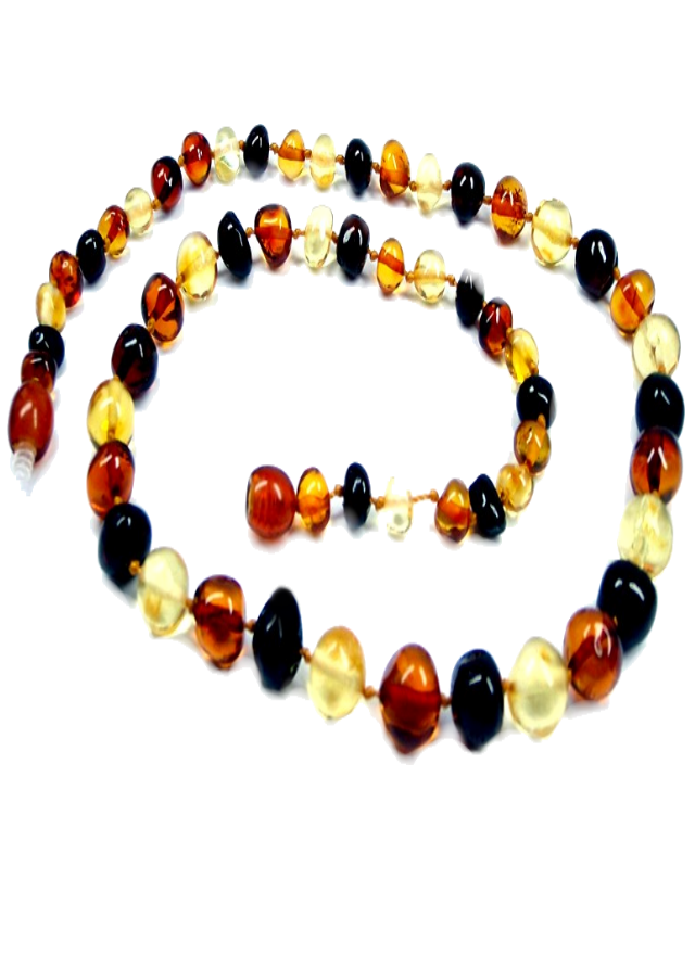 Child amber necklace - Mix