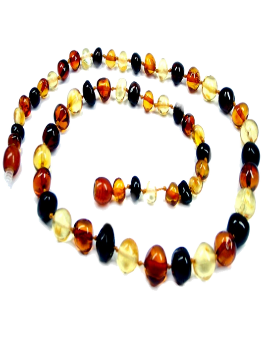 Child amber necklace - Mix